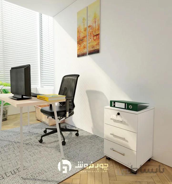 فایل سه کشو چرخ دار