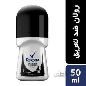 رول ضد تعریق زنانه رکسونا مدل Invisible حجم 50 میلی لیتر