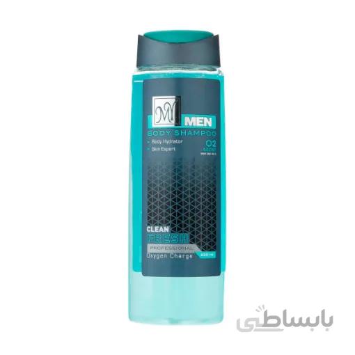 شامپو بدن مای مدل Clean Fresh مخصوص آقایان 420 میل ا My Clean Fresh Men Body Shampoo