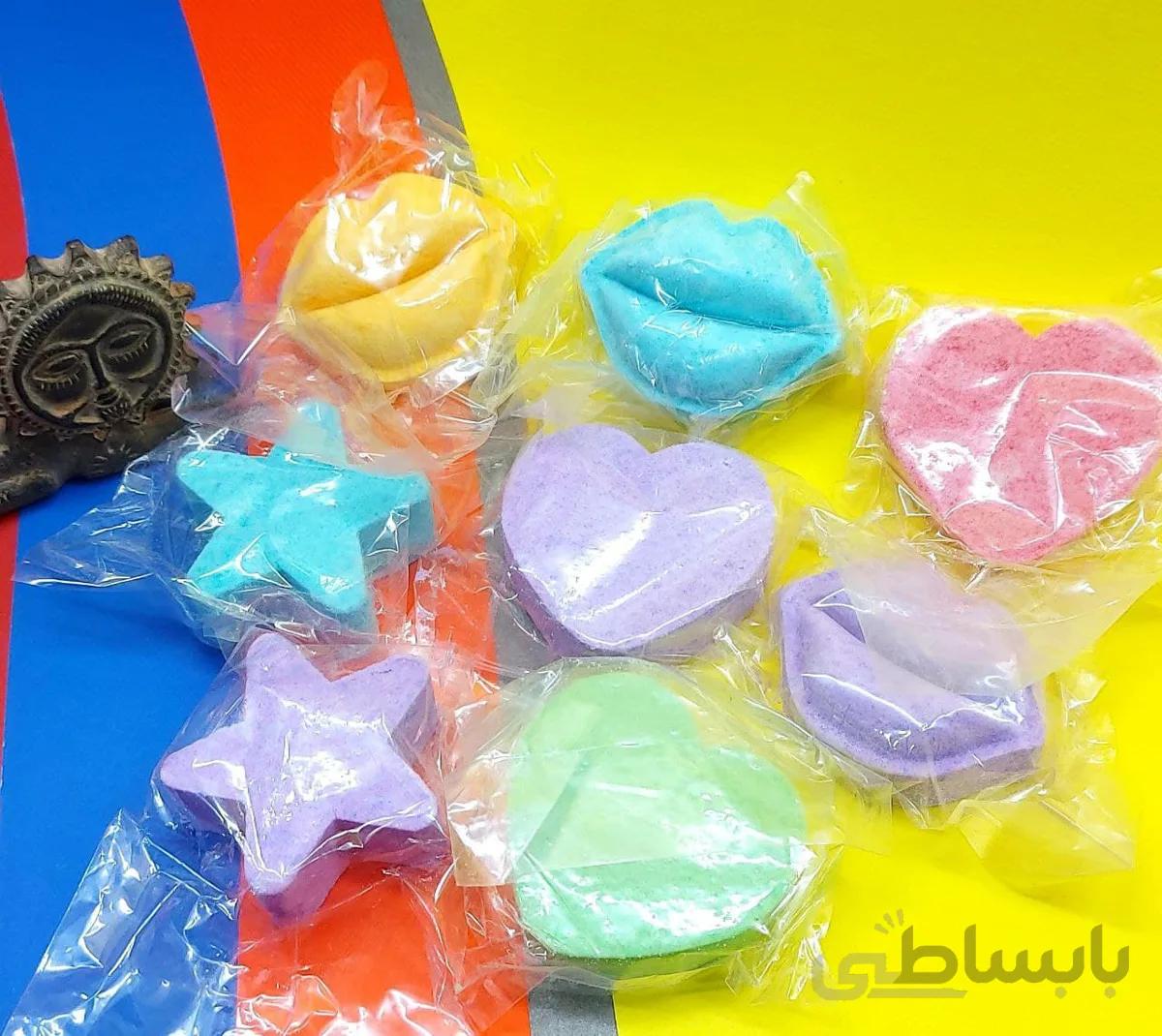 کوکتل پدیکور(بمب حمام)فانتزی طرح دار 75 گرمی
