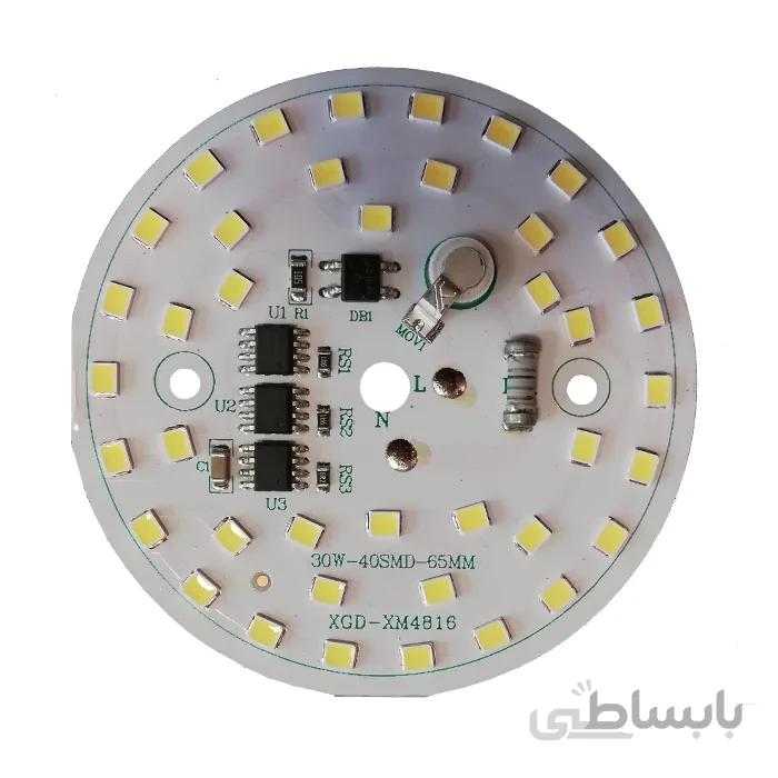 چیپ ال ای دی 30 وات 220 ولت سفید XGD