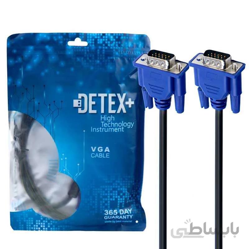 کابل VGA دتکس پلاس طول ۱.۵ متر