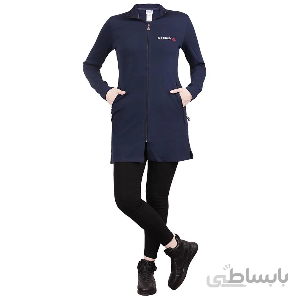 مانتو زنانه غواصی طرح ریبوک