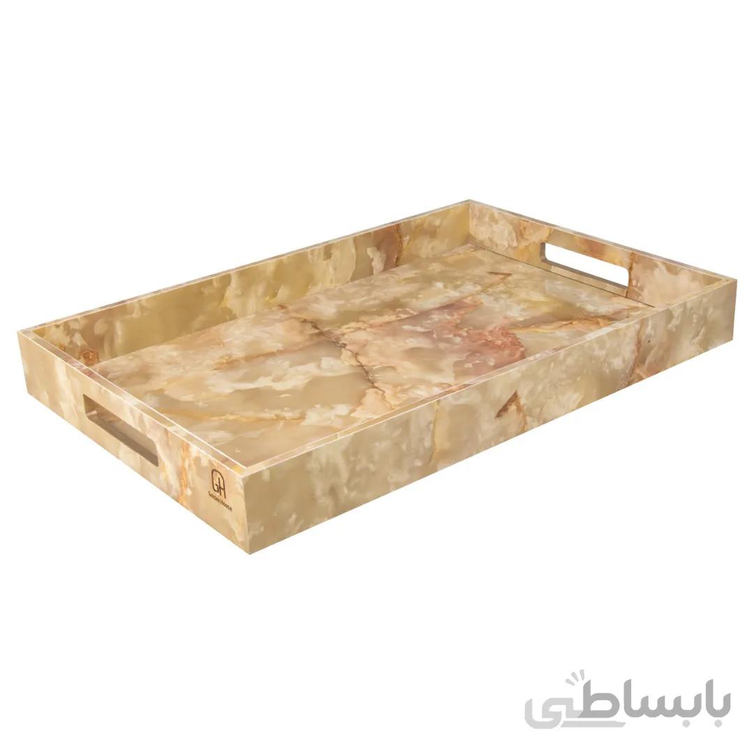 سینی طرح سنگ گلدن هاوس مدل 22024B