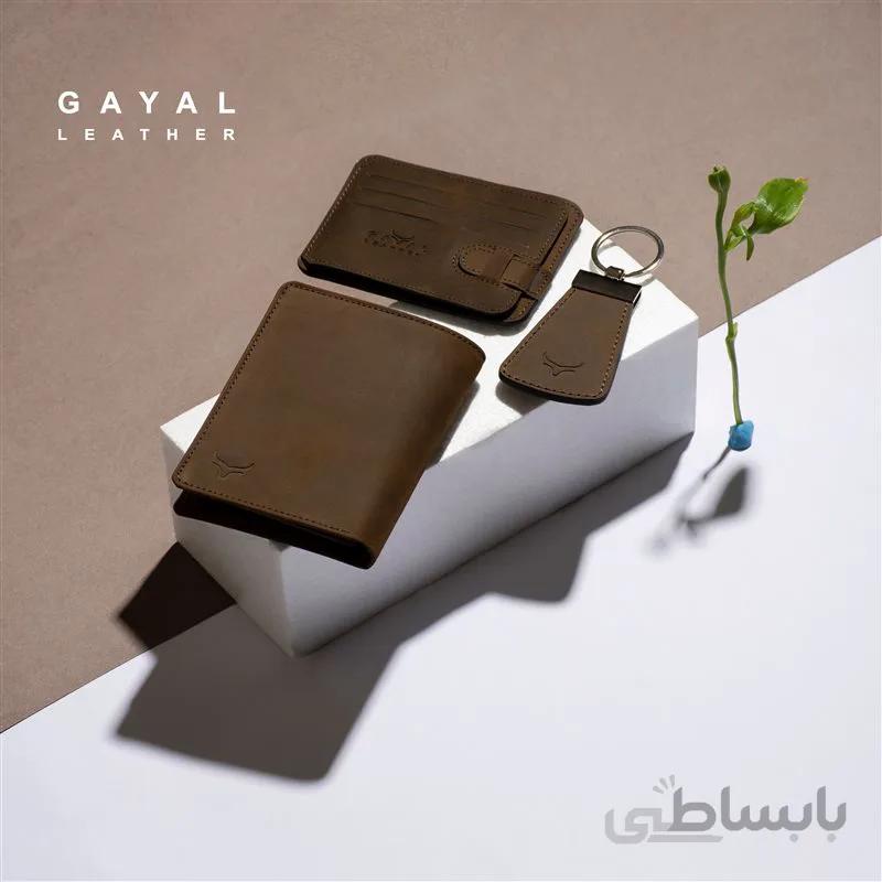 ست چرم گَیال S206 زیتونی (GAYAL Leather)