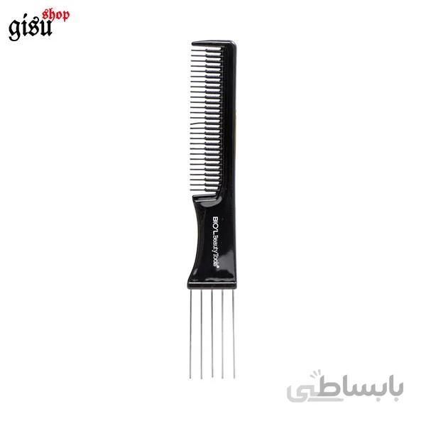 شانه موی سر با دسته تقسیم مدل گرافیت استایل BIOL