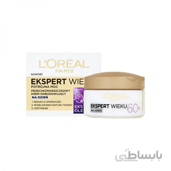 کرم روز ضد چروک لورال مناسب بالای +60 سال | Loreal