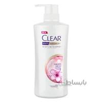 شامپو کلیر پمپی ضد شوره Clear Anti Dandruff Scalp Care Shampoo Sakura fresh حجم 650 میلی لیتر