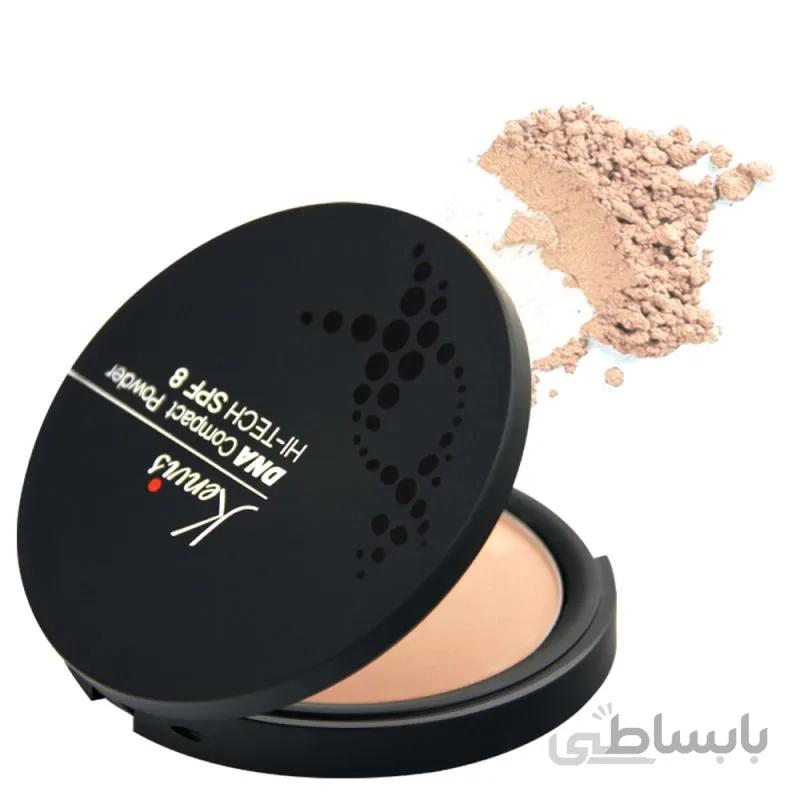 پنکک DNA آینه دار کنویس E1 ا E1-kenvis DNA Compact Powder Spf8