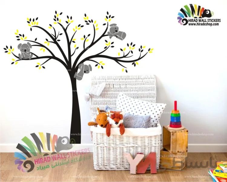 استیکر درخت و کوالا TREE AND KOALA کدh551