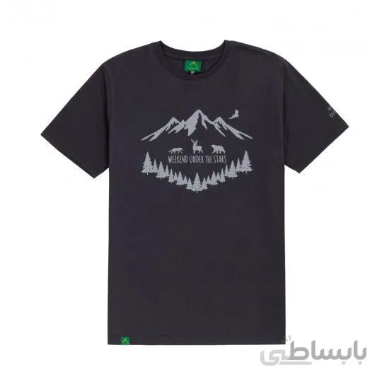 تیشرت مدل W.U.T.S - Arasbaran / Grey