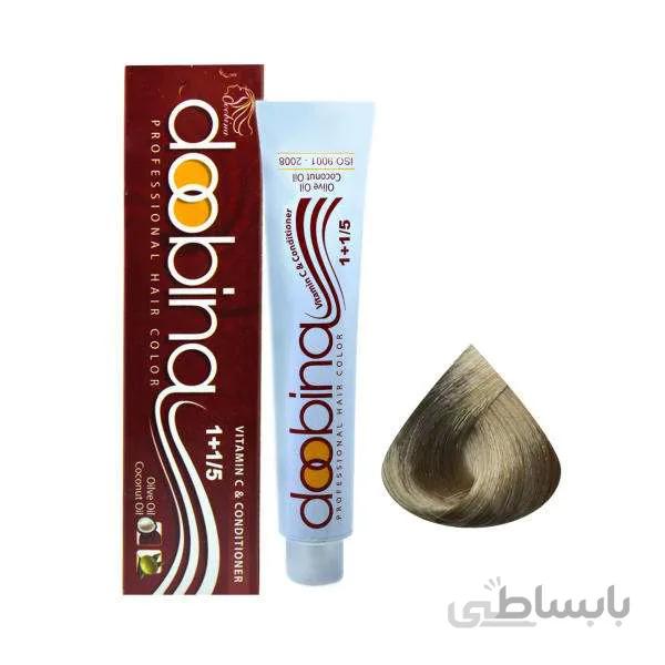 رنگ موی دوبینا شماره M8 9.3رنگ بلوند زیتونی خیلی روشن
