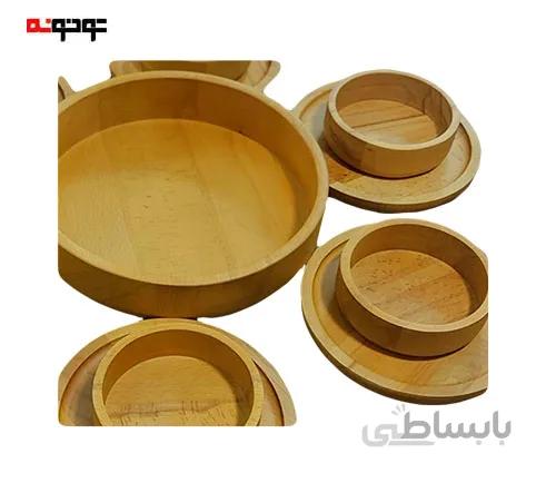 سرویس پذیرایی گرد ۱۳ پارچه اوک