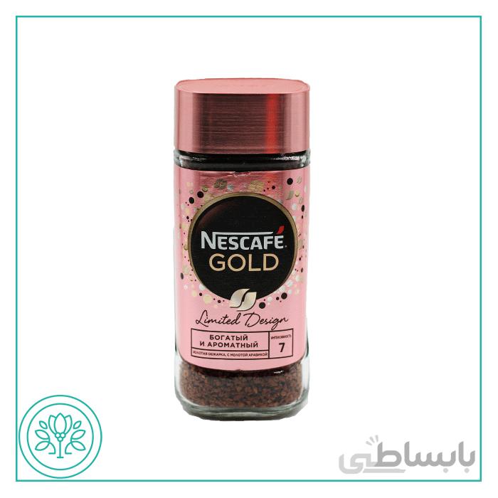 قهوه فوری نسکافه گلد (نستله) 100 گرم لیمیتد دیزاین