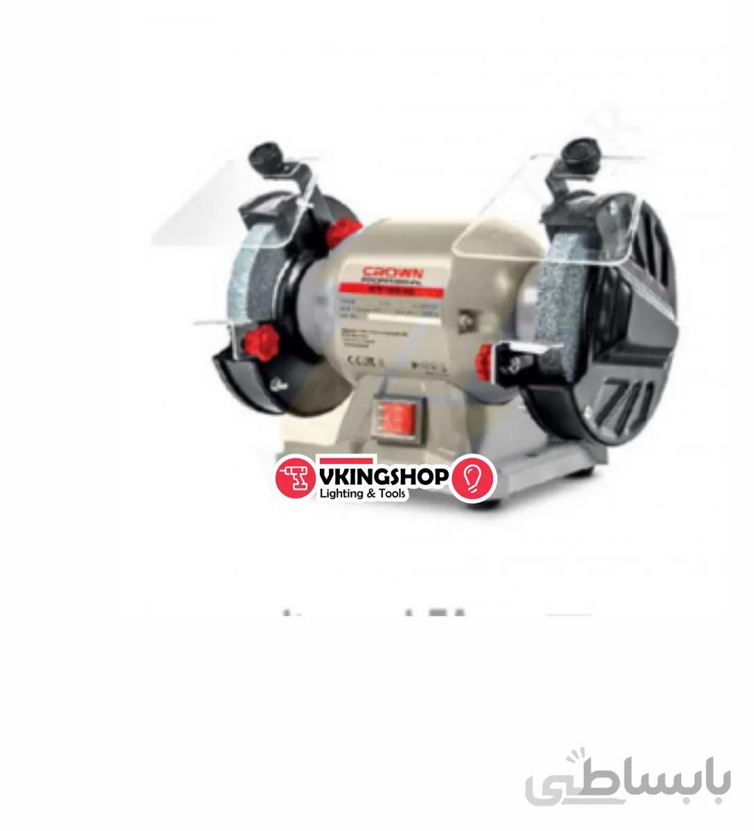 چرخ سمباده دو طرفه 150 میلیمتر کرون مدل CT13546