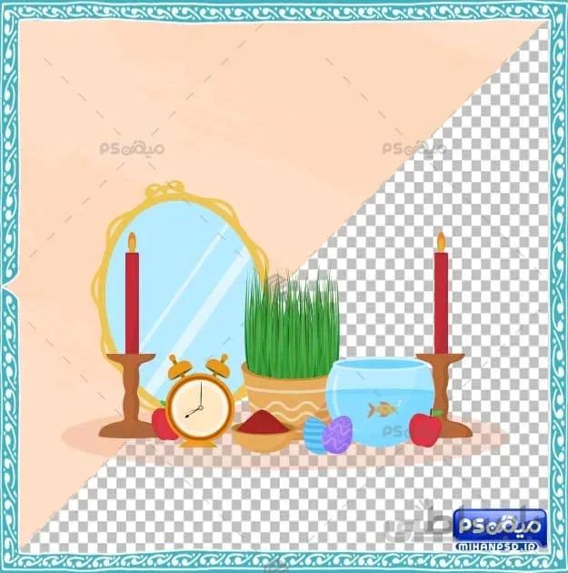 فایل وکتور هفت سین نوروز