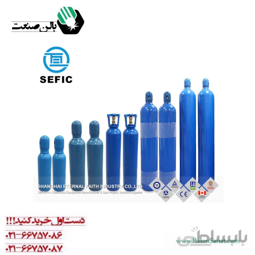 کپسول اکسیژن 50 لیتری چینی