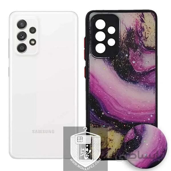 قاب آبرنگی سامسونگ Galaxy A52 / A52s پاپ سوکت دار کد SA480B