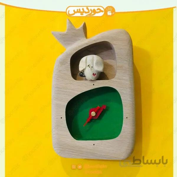 ساعت کودک کد D1 سگ قلبی (عمودی اناری)
