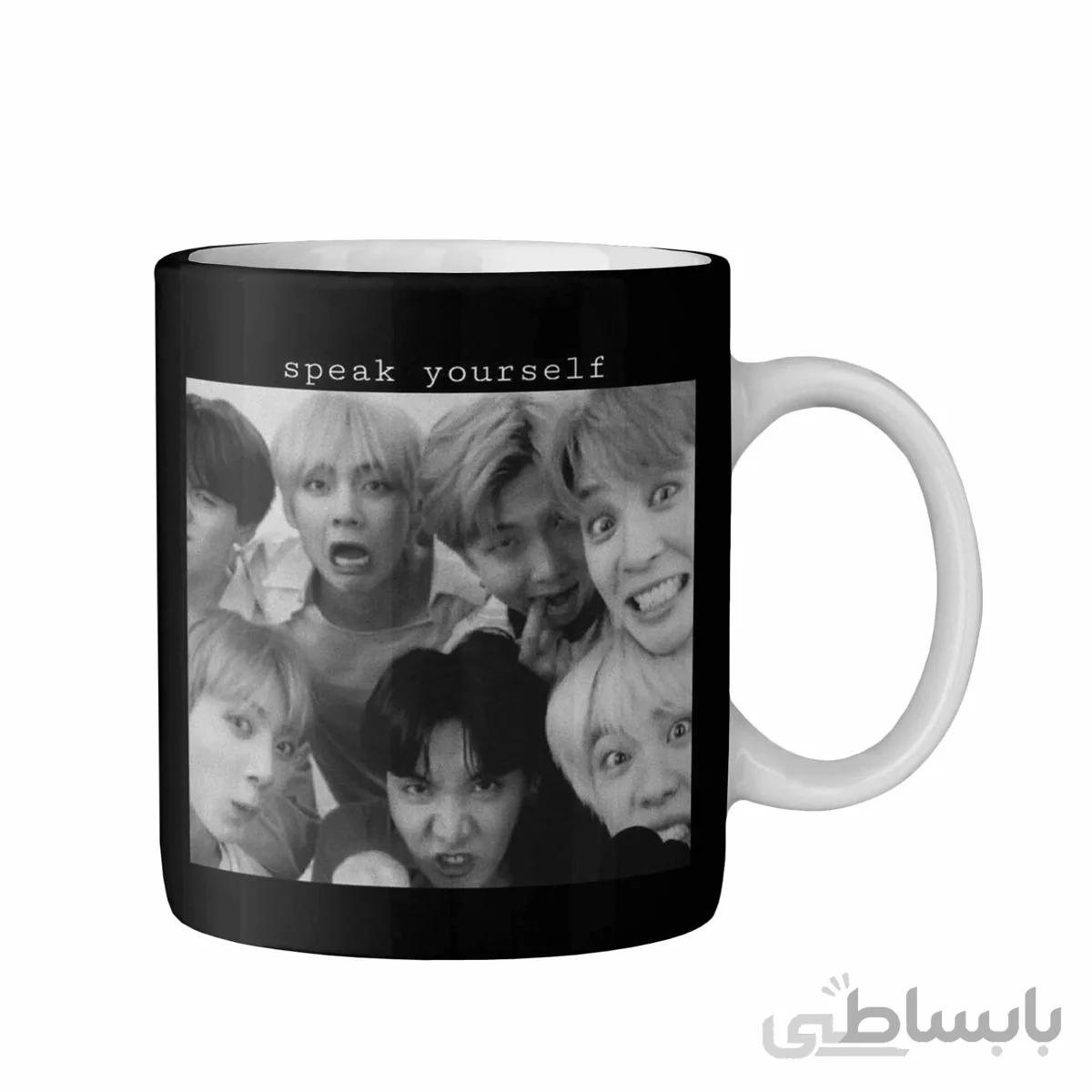 ماگ طرح بی تی اس BTS کد 284796