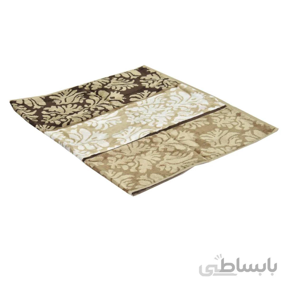 حوله دست و صورت ازدیلک سری پنبه طرح Damask سایز 50x90 سانتی متر