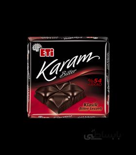 شکلات تلخ ۵۴% ۷۰ گرمی کارام اتیETI