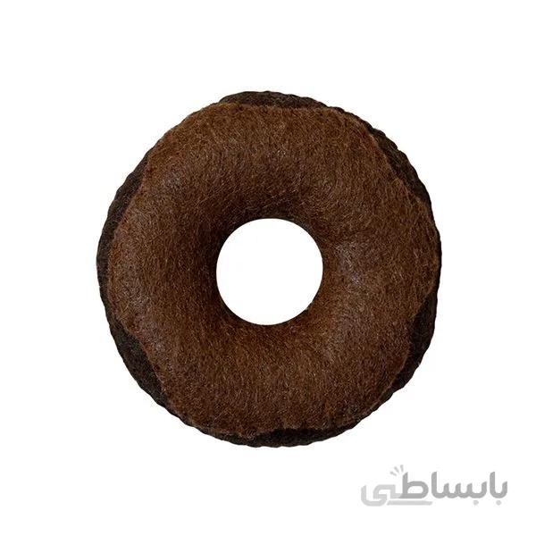 اسباب بازی سگ طرح دونات قهوه ای برند لونا