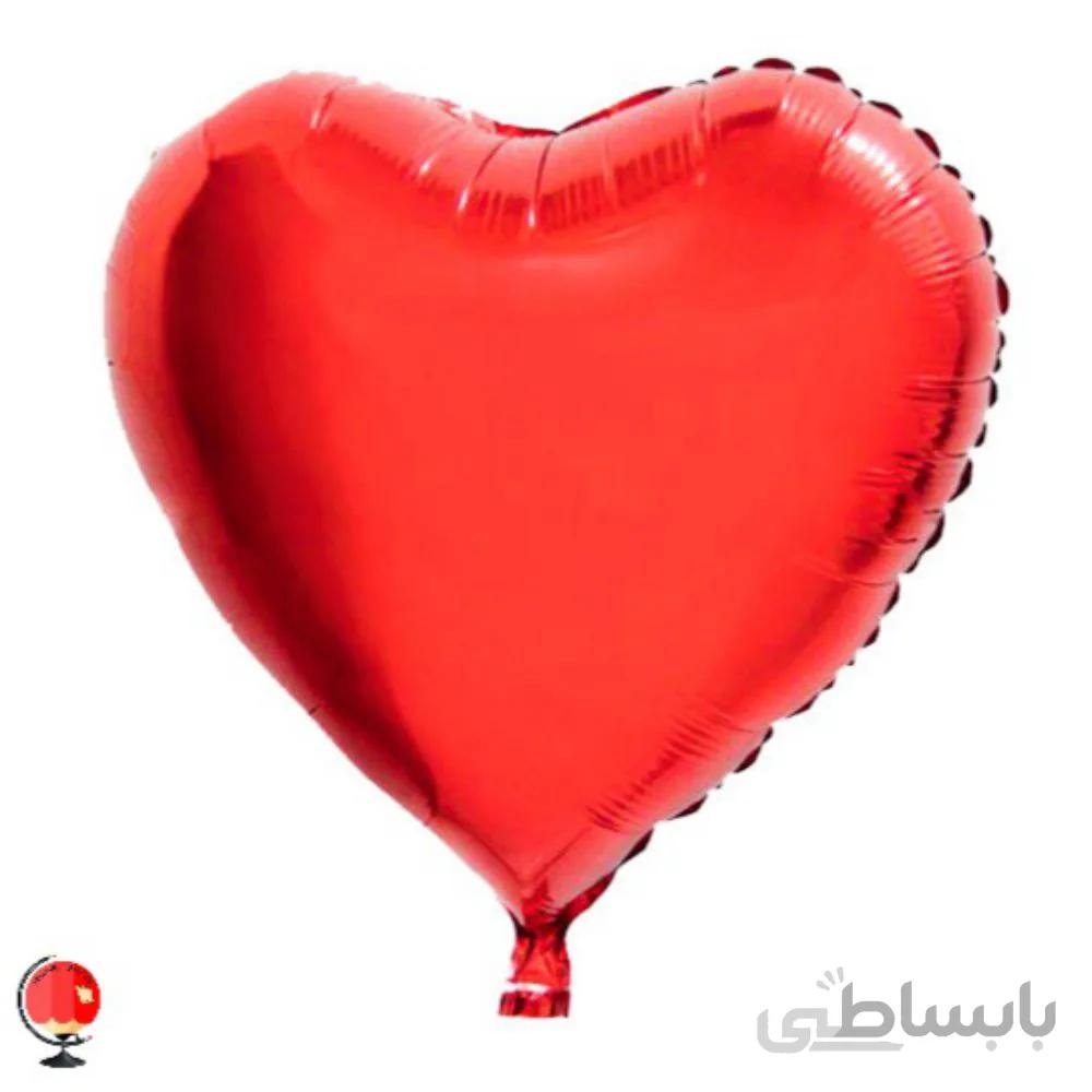 بادکنک فویلی قلب 18 اینچ قرمز