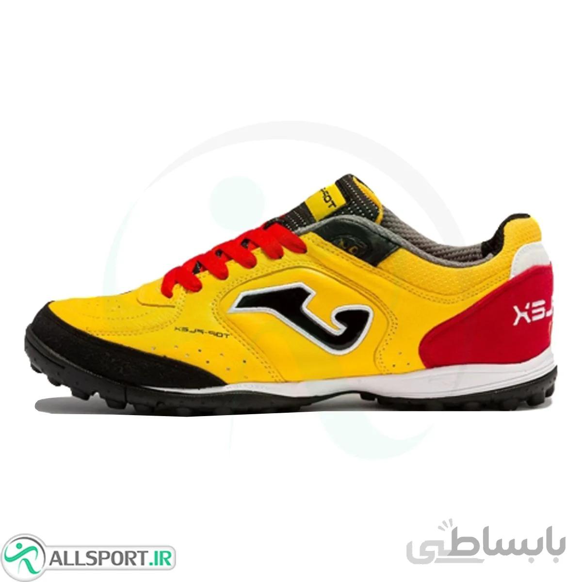 کفش چمن مصنوعی جوما Joma Top Flex 2228 Yellow Black
