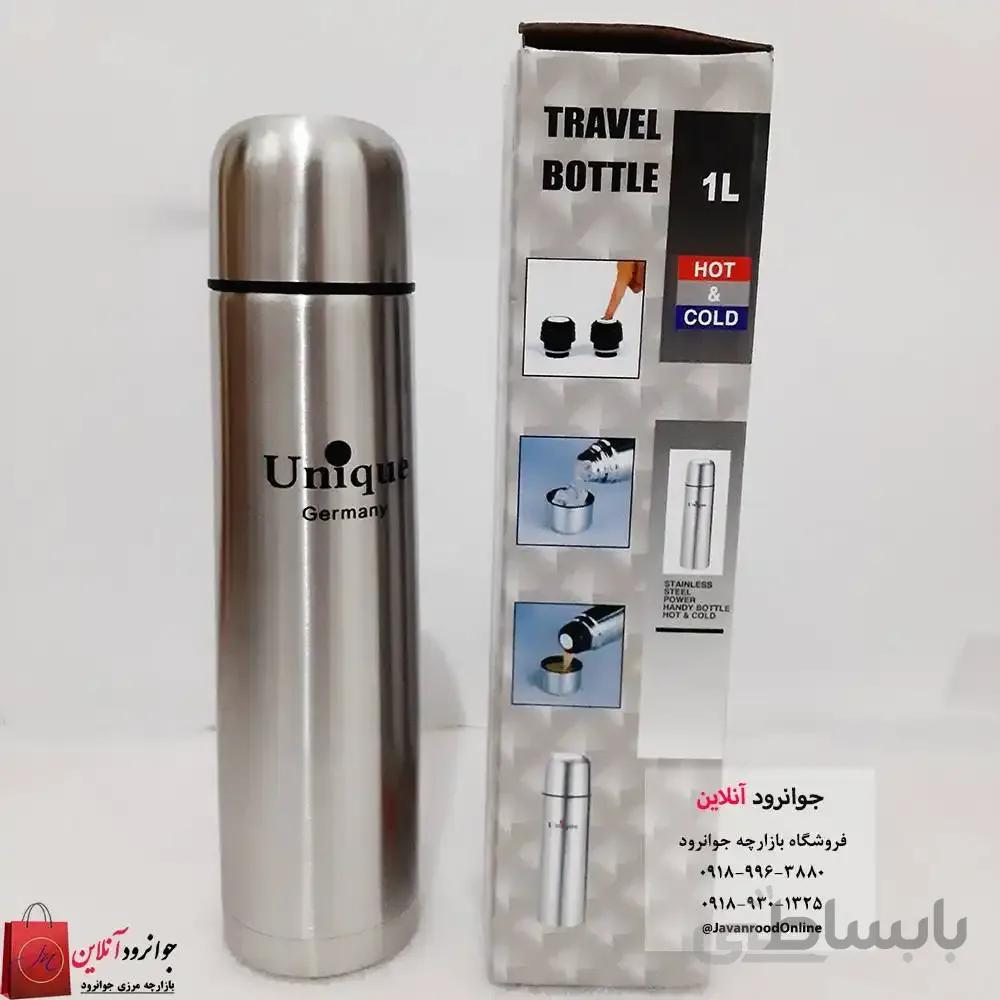 فلاسک یونیک 1 لیتری استیل مدل Unique Travel