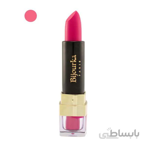 رژلب جامد مات مخملی بیجورکا مدل Long Lasting شماره 18 ا Long Lasting Matte velvet Lip Stick-Bijourka NO.18