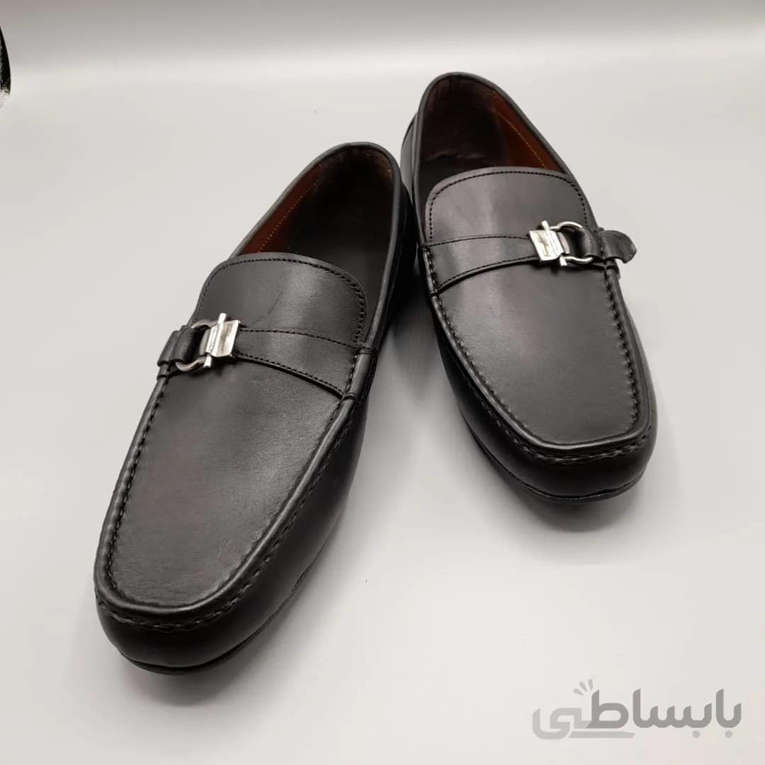 کفش کالج ساده سگک دار kk122