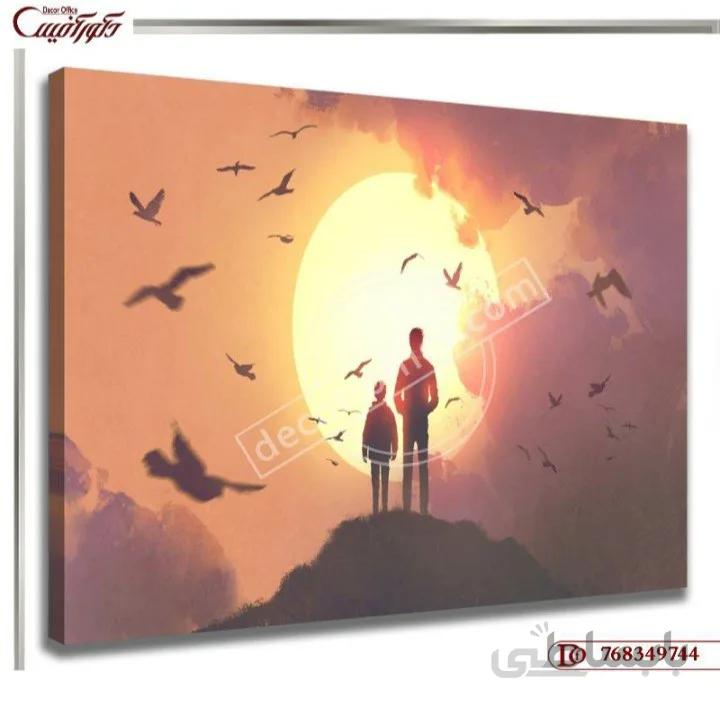 تابلو دکوراتیو منظره 9744 ا Landscape decorative paintings 9744