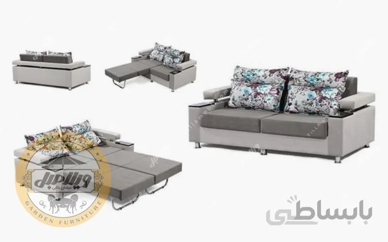 مبل تختخواب شو لاویز دوقلو