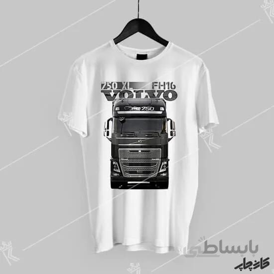 تیشرت طرح ولوو Volvo FH16 750XL