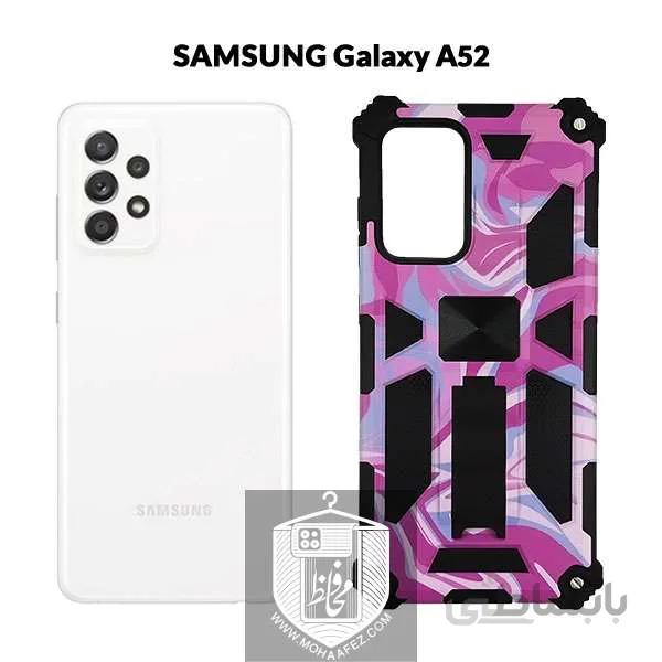 قاب ضد ضربه سامسونگ Galaxy A52 / A52s هولدر دار کد SA438G