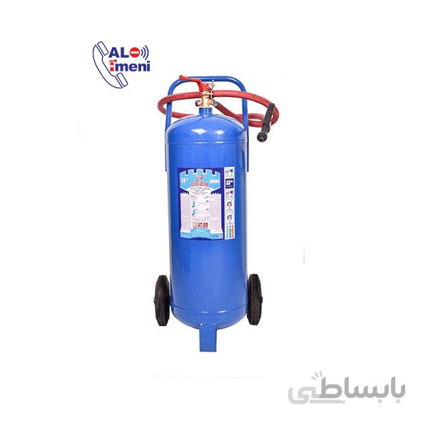 کپسول آتش نشانی آب و گاز 50 لیتری دژ ا خاموش کننده مناسب وسایل چوبی