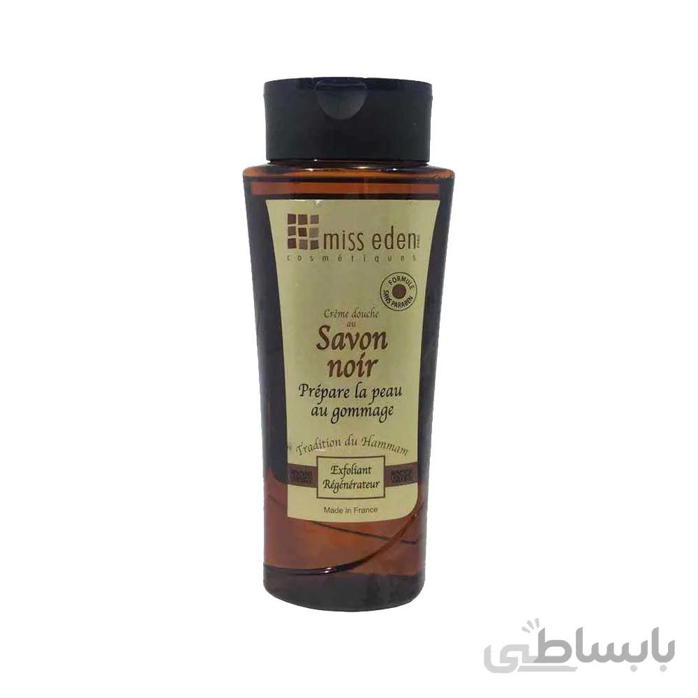 شاور ژل صابون سیاه میس ادن 200 میلی لیتر ا Miss Eden Black Soap Shower Gel 200 ml
