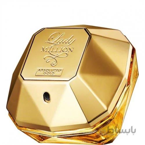 ادکلن پاکو رابان لیدی میلیون ابسولوتلی گلد Lady Million Absolutely Gold ا Paco Rabanne Lady Million Absolutely Gold Eau De Parfum For Women 80ml