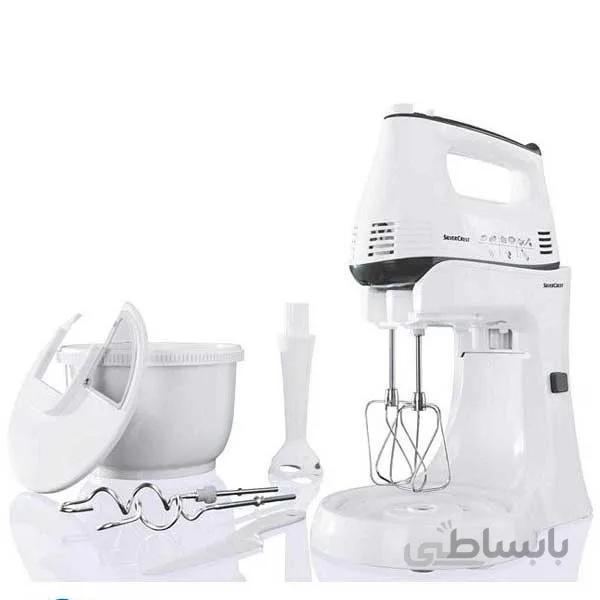 همزن و گوشت کوب کاسه دار سیلور کراست ا silvercrest handmixer set 300w
