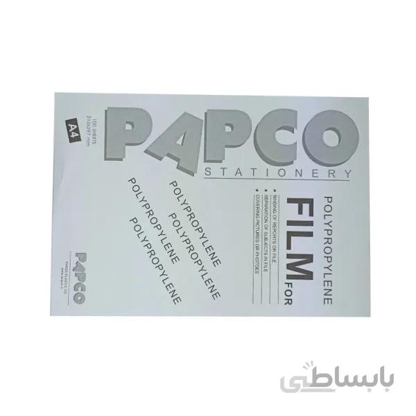 طلق پاپکو کد HT01 سایز A4 بسته 100 عددی