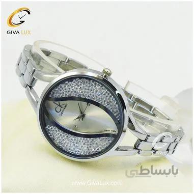 ساعت زنانه نگین متحرک کلوین کلین کد 980566