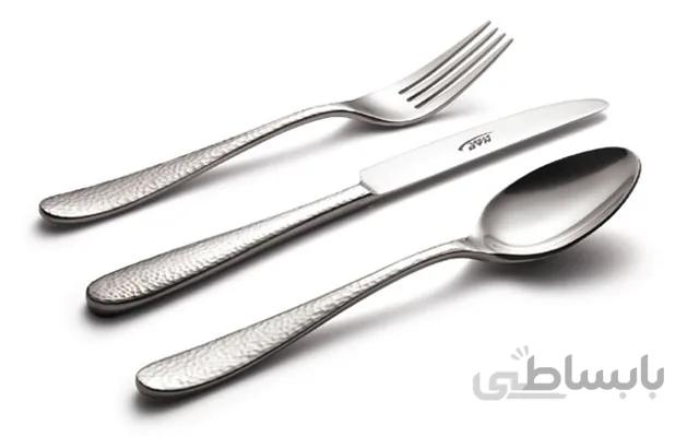 سرویس 116 پارچه ناب استیل مدل واریان (جعبه چوبی)