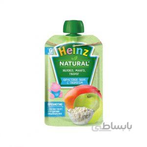 پوره ساندیسی سیب و انبه و پنیر هاینز Heinz