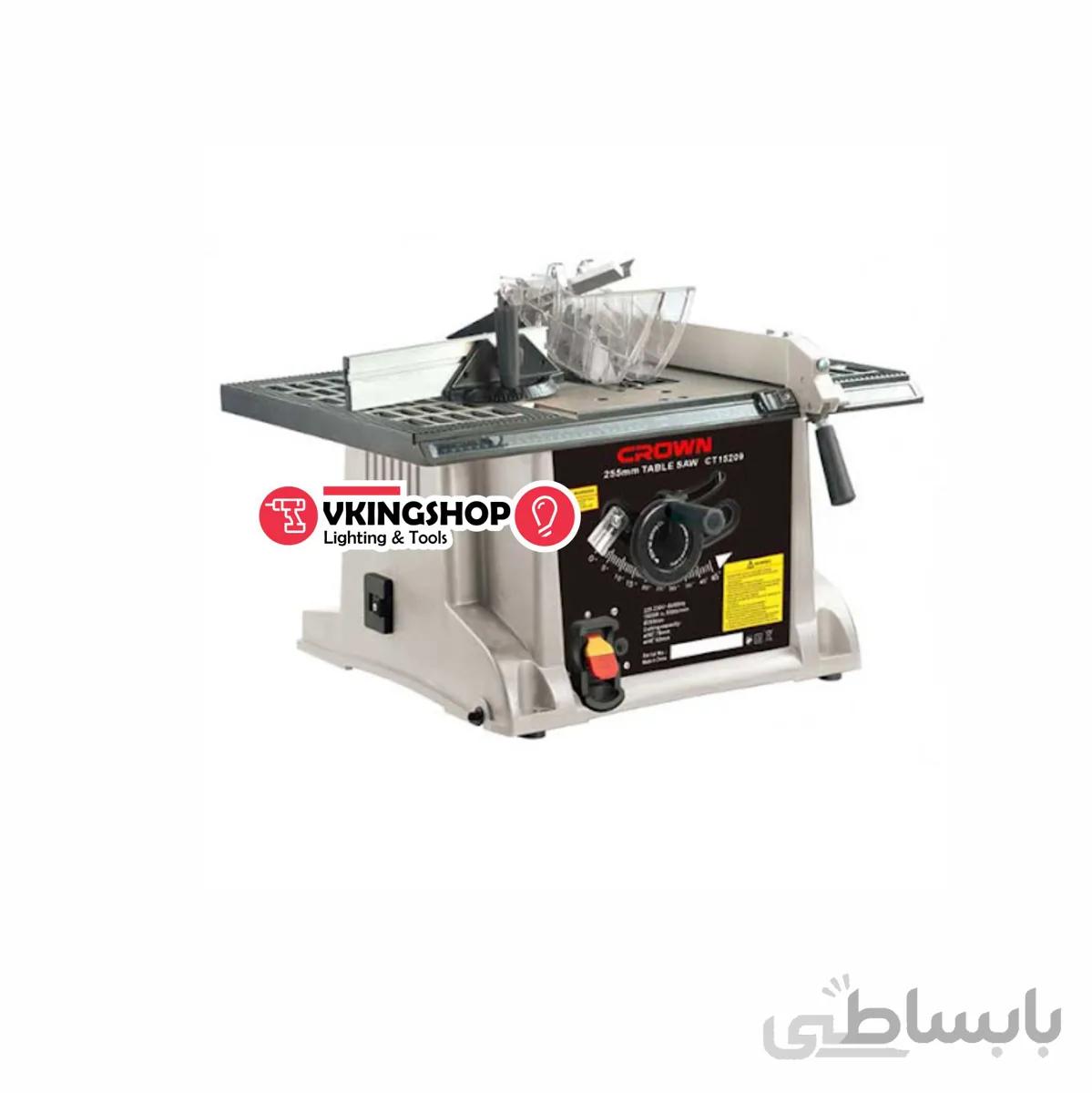 میز کار نجاری 255 میلیمتری 1800وات کرون مدل CT5209