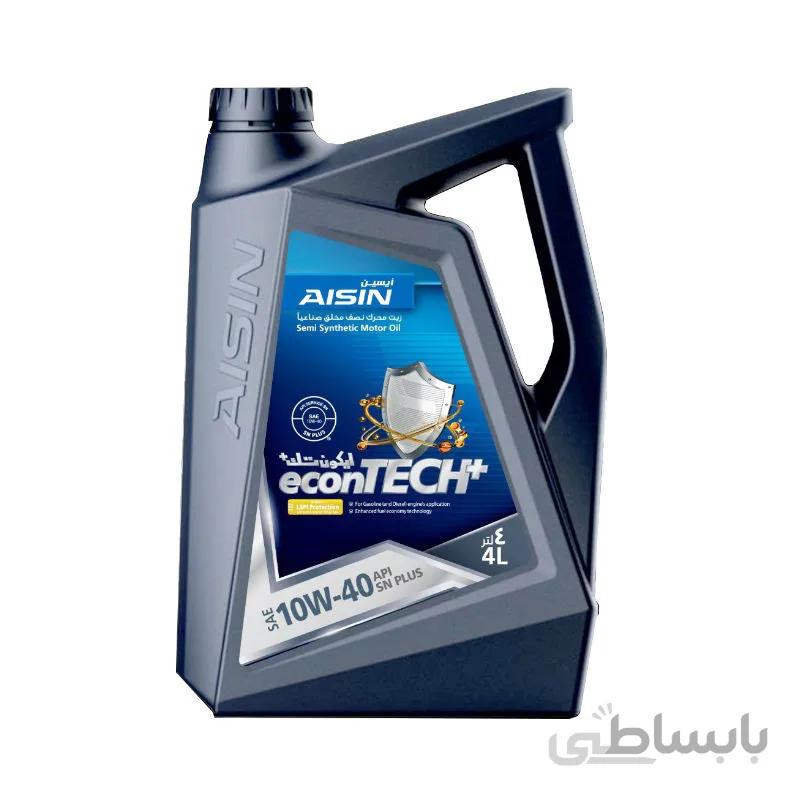 روغن موتور آیسین 10W-40 حجم چهار لیتر ا Aisin 10W-40 Engine Oil 4Lit