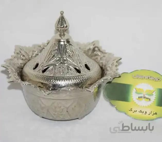قندان ترک نقره ایی