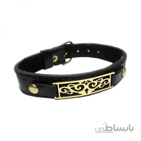 دستبند چرم طبیعی طرح 2784