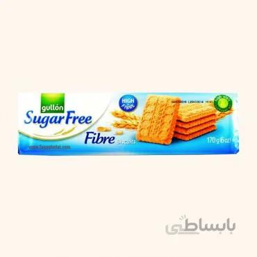بیسکویت بدون قند فیبر کامل گولون