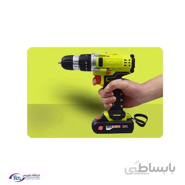 دریل شارژی ایکس کورت مدل XDC01-12 ا Xcort 12V Cordless Drill 2 Speeds XDC01-12